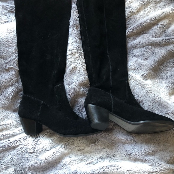 Michael Kors knee high suede boots - Picture 4 of 5